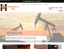 Tablet Screenshot of heshkaoil.com